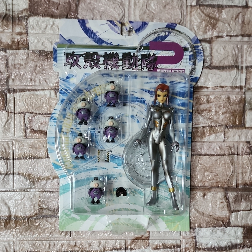 Ghost In The Shell Exclusive Manmachine Silver Action Figure with Accessories
